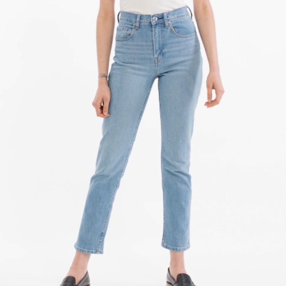 Everlane straight ankle jean